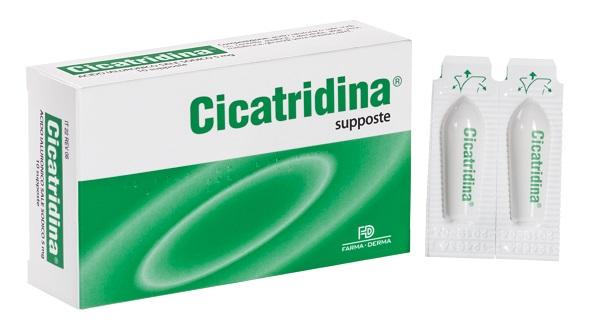 Cicatridina per i Processi Riparativi del Canale Ano-Rettale 10 supposte