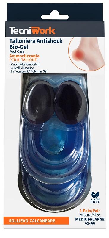 BioGel Talloniera Per Spina Calcaneare In Gel Con Foro Taglia M n°41-46