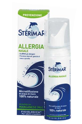 Sterimar Linea Pulizia e Salute del Naso Mn Spray Nasale Acqua di Mare 100 ml