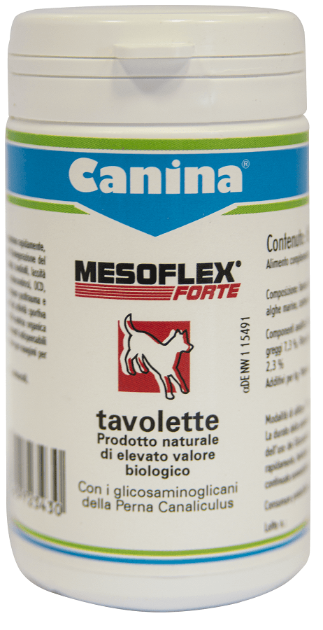 Canina Pharma Mesoflex Forte Integratore Articolare Cani 60 Compresse