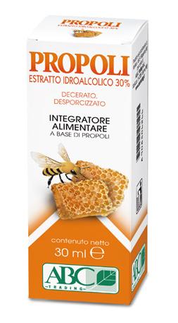 Propoli Estratto Alcolico 30% per Difese Immunitarie 30ml ABC