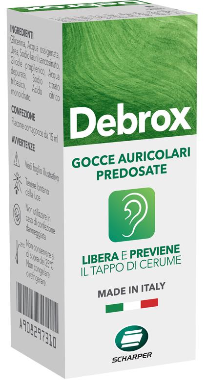 Alfasigma Debrox Gocce Auricolari per i Tappi di Cerume 15 ml