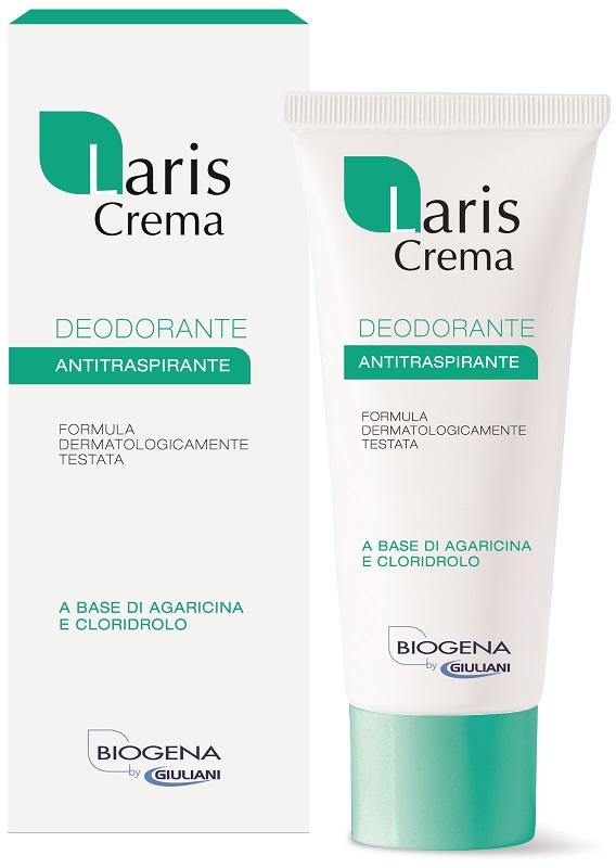 Biogena Linea Deodorazione e Ipersudorazione Laris Crema Antitraspirante 75 ml