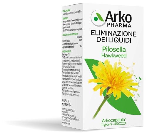 Arkocapsule Pilosella Integratore per l'Eliminazione dei Liquidi 45 Capsule