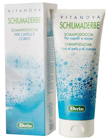 Schiumaderbe SciampoDoccia con Estratti Naturali per Tutti i Tipi di Pelle 200 ml