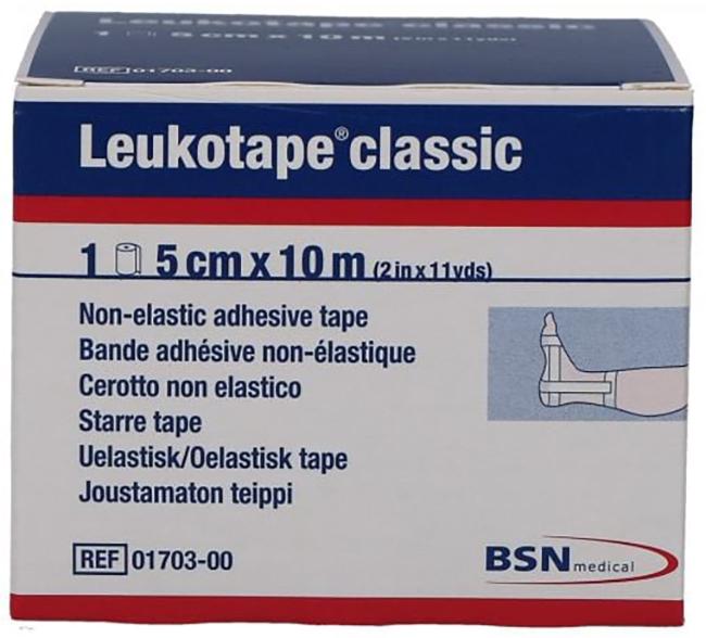 Leukotape Cerotto Non Elastico 5x10 m