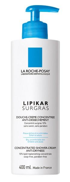 La Roche Posay Lipikar Surgras Doccia Crema Concentrata Anti Secchezza 400 ml