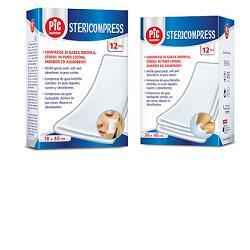 Pic Garza Sterile in Cotone Idrofilo Soffix 36 x 40 cm 12 Pezzi