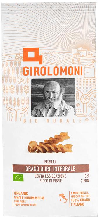 FUSILLI SEMOLA INTEGRALE GRANO