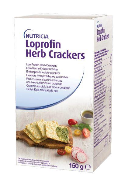 Loprofin Cracker Alle Erbe Aromatiche A Ridotto Contenuto Proteico 150 g