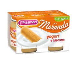 Plasmon Omogeneizzato Yogurt Biscotto 6M+ 2x120g