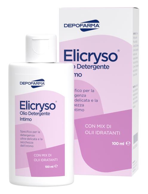 Elicryso Olio Detergente Intimo per Secchezza Vaginale 100 ml