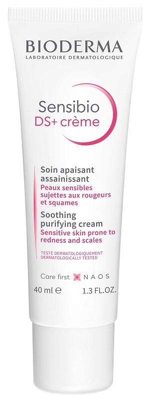 Bioderma Sensibio DS+ Crema Viso Lenitiva Anti-Rossore e Anti-Squame 40 ml