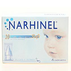 Narhinel Pulizia del Naso Soft 20 Ricambi Usa e Getta per Aspiratore Nasale