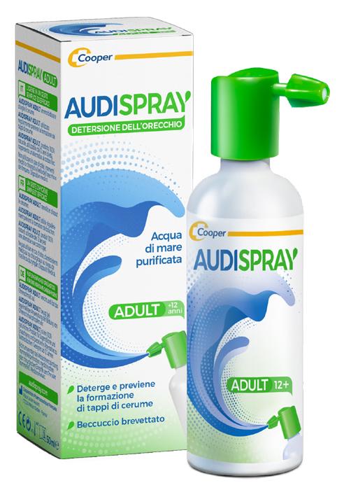 Audispray Adult Soluzione di Acqua di Mare Ipertonica in Spray 50 ml