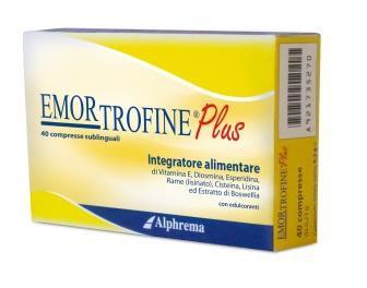 Alphrema Linea Salute e Benessere Emotrofine Plus Integratore 40 Compresse