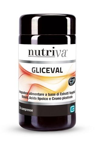 Nutriva Gliceval Integratore Alimentare 30 Compresse