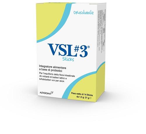 Vsl3 14 Stick Integratore Alimentare a base di Fermenti lattici vivi