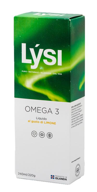 Lysi Omega 3 Liquido Al Limone 240ml