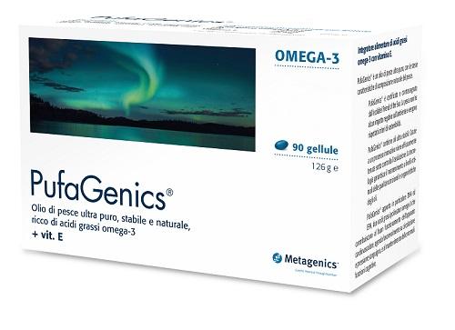Pufagenics Integratore Omega3 90 Capsule
