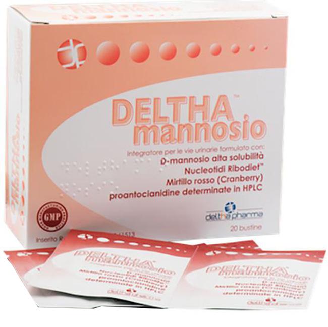 Deltha Mannosio Integratore 20 Bustine
