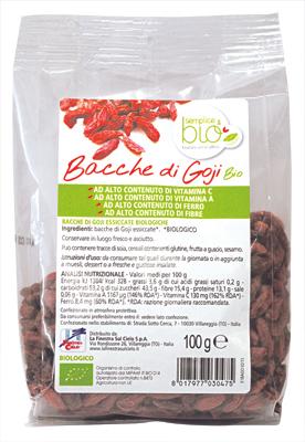 La Finestra sul Cielo Semplice&bio Bacche Di Goji 100 g