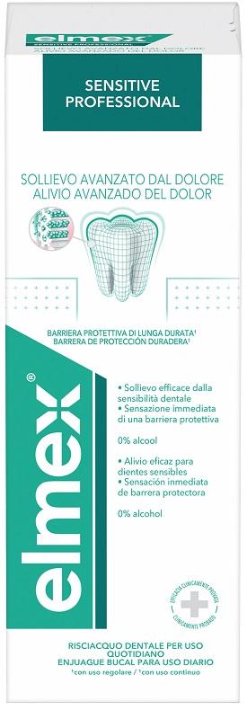 Elmex Sensitive Professional Collutorio per Colletti Dentali Scoperti 400 ml