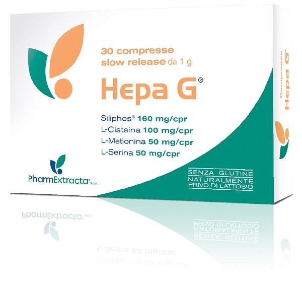 Hepa G Integratore Per la Funzionalità Epatica 30 Compresse