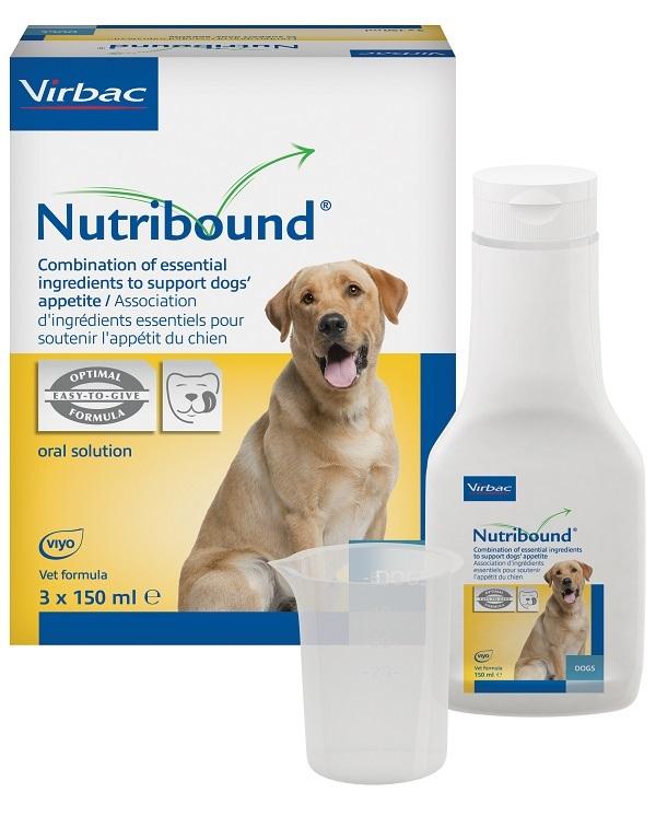 Virbac Nutribound Integratore Convalescenza Cani 3 Flaconi da 150 ml