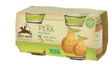 Omogeneizzato Pera Bio Baby Food Bio 4-6M+ 2x80g