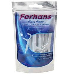 Forhans Floss Picks Archetti Di Filo Interdentali 36 pezzi