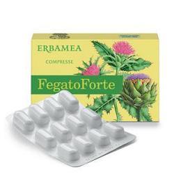 Erbamea Fegato Forte Integratore per la Funzionalità Epatica 24 Compresse