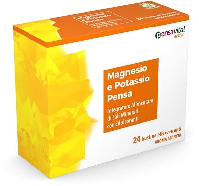 Pensa Pharma Magnesio & Potassio Integratore Di Sali Minerali 24 Bustine