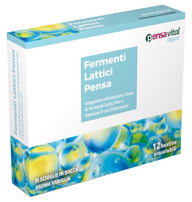 Pensa Pharma Fermenti Lattici Vitamina B Integratore 12 Bustine