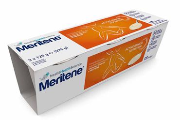 Nestle Meritene Forza e Vitalità Crema Vaniglia 3 Vasetti da 125 g
