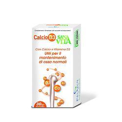 Sanavita Calcio D3 Integratore Per Le Ossa 30 Compresse
