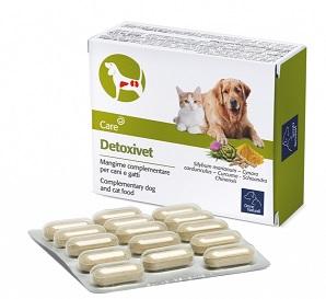 Detoxivet Alimento Complementare Per Cani E Gatti 60 Compresse