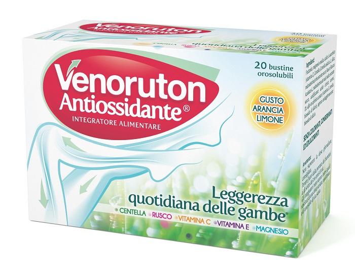 Venoruton Antiossidante Integratore 20 Buste Orosolubili