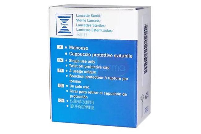 Bruno Farmaceutici Bruno Lancette Pungidito 25 Pezzi
