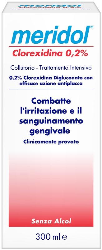 Meridol Collutorio Clorexidina per le Irritazioni Gengivali 0,20% 300 ml