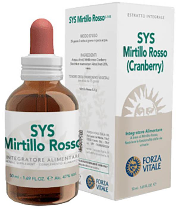 Forza Vitale Sys Mirtillo Rosso Gocce Tintura Madre 50 ml