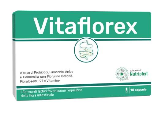Laboratori Nutriphyt Vitaflorex 10 Capsule 4,6 G