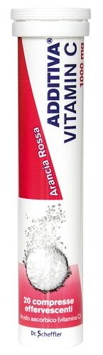 Additiva Vitamin C Integratore Gusto Arancia Rossa 20 Compresse