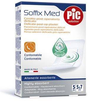 Pikdare Pic Soffix Med Cerotto post-operatorio 5 X 7cm 5 pezzi