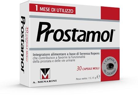 Menarini Prostamol Integratore per la Prostata e le Vie Urinarie 30Capsule Molli