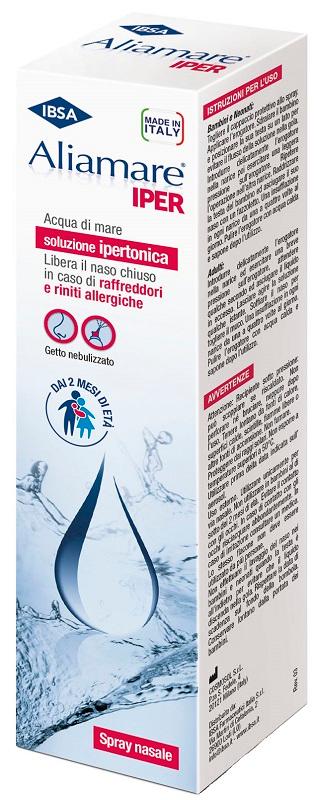 Aliamare Iper Spray Acqua di Mare Ipertonica Igiene Nasale 125 ml