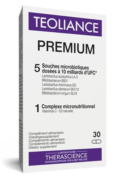 Teoliance Trisymbio Integratore Probiotico per il Benessere Intestinale 30 Capsule