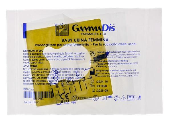 Gammadis Contenitore Urina Baby Per Bambina 1 Pezzo