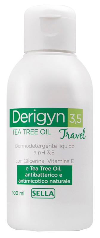 Derigyn Tea Tree Oil Travel Size di Detergente Intimo 100 ml