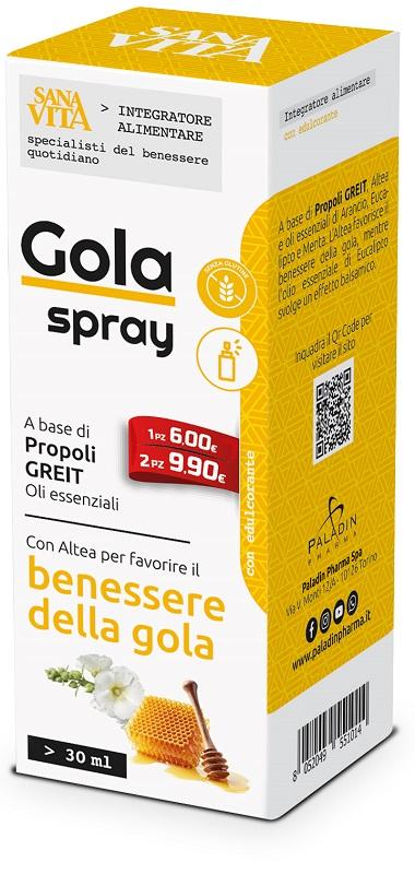 Sanavita Gola Spray 30ml